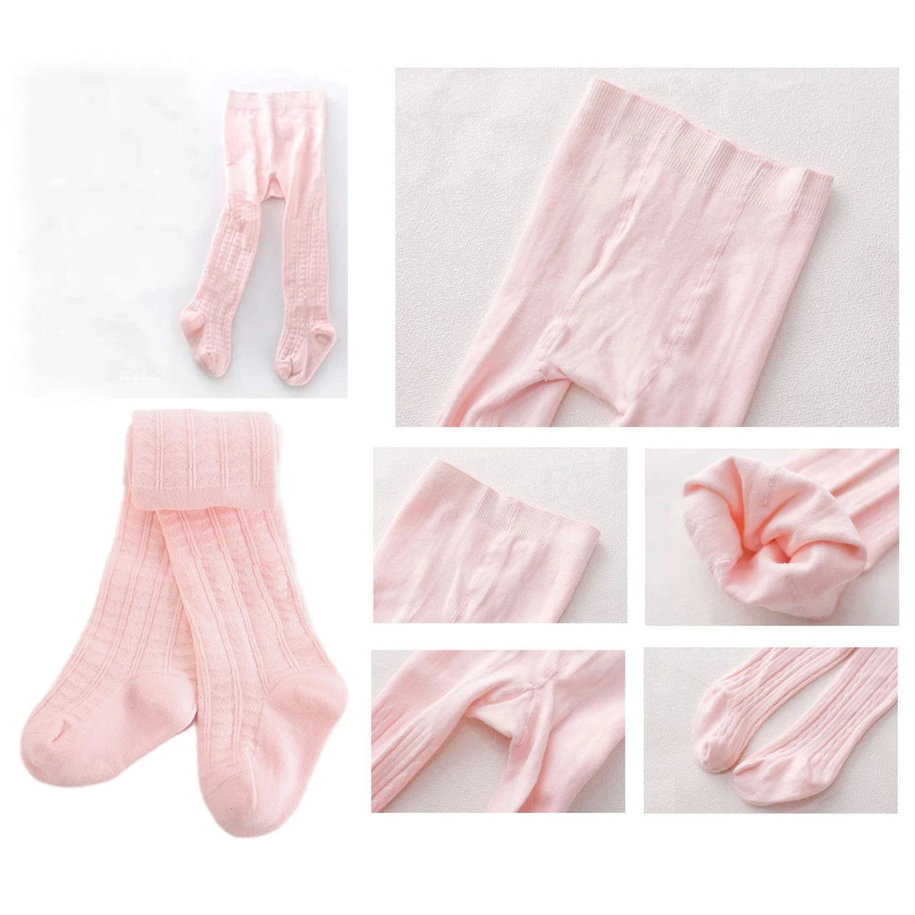 Baby Girl’s Bow Dress &amp; Matching Shoes – Elegant Cotton Outfit