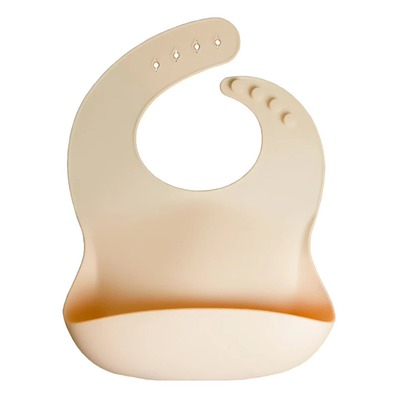 Silicone Baby Bib – Floral Waterproof Feeding Apron