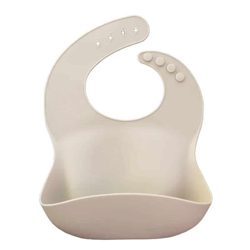 Silicone Baby Bib – Floral Waterproof Feeding Apron