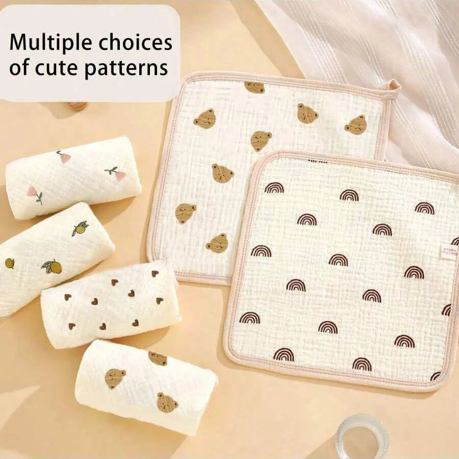 Baby Drool Cloths &amp; Burp Towels – Unisex Baby Feeding Essentials
