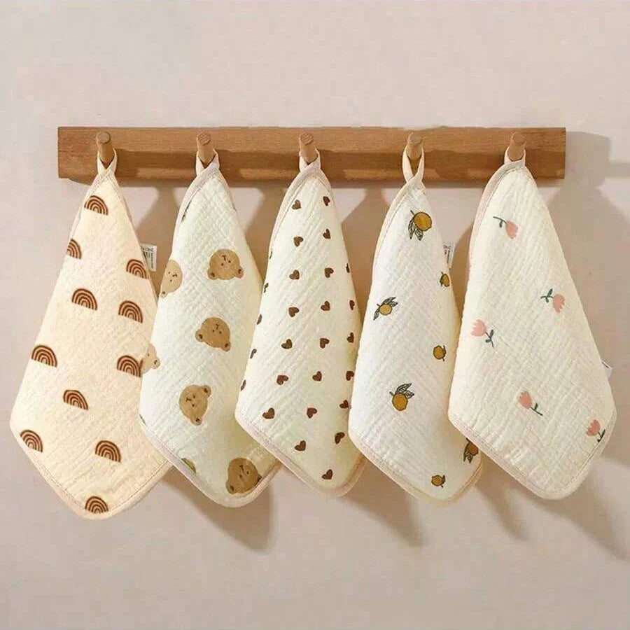 Baby Drool Cloths &amp; Burp Towels – Unisex Baby Feeding Essentials