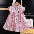 Cute Girls’ Printed Summer Dress